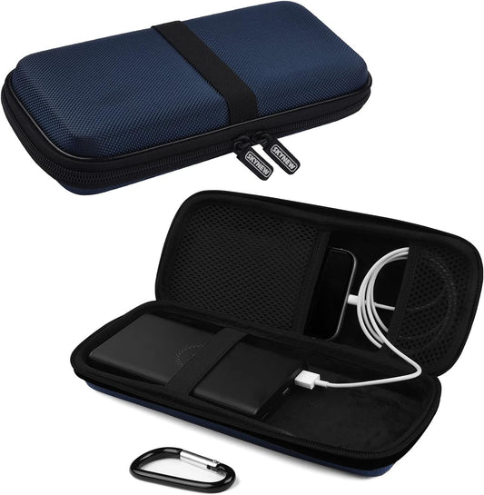 Hard Drive Carrying Case  Power Bank Case Compatible with Anker Power Core 26800Mah/Powercore 26800Mah, Ravpower, Miady 10000Mah, Seagate 1TB/2TB, Sandisk 500GB/1TB/2TB, Lanluk Portable Charger