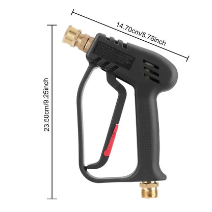 High Pressure Water Tool & Adapter Accessories, 1 Count High Pressure Water Tool with 5 Quick Connect 4000PSI Nozzle Kit & Nozzle for Karcher/Nilfisk Quick Connect Nozzles
