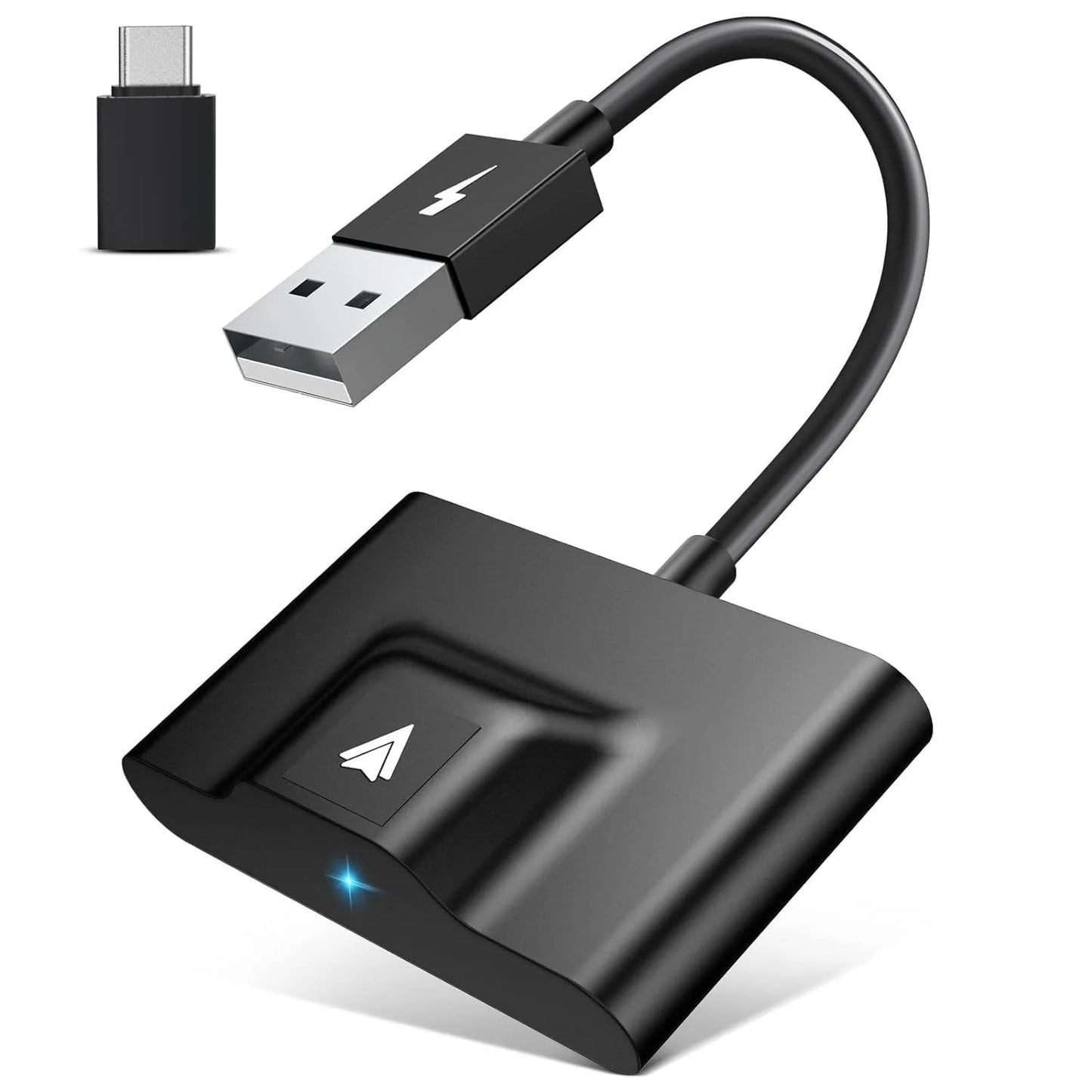 Wireless Android Carplay Auto Adapter for Android Auto Cars Android Auto Wireless Adapter Plug & Play