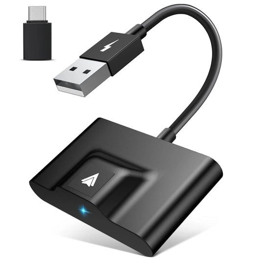 Wireless Android Carplay Auto Adapter for Android Auto Cars Android Auto Wireless Adapter Plug & Play